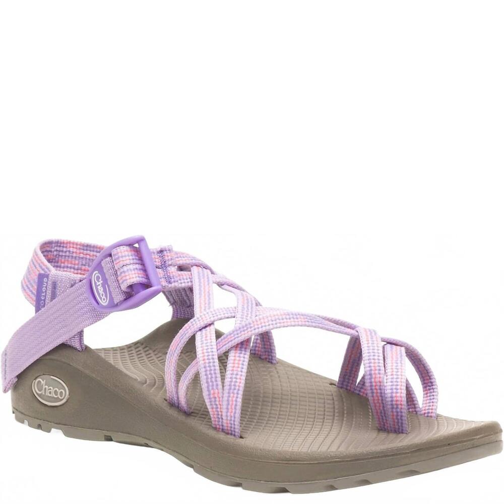 NEW CHACO women's zcloudx2 sandal in pep/purple/rose - Picture 1 of 5